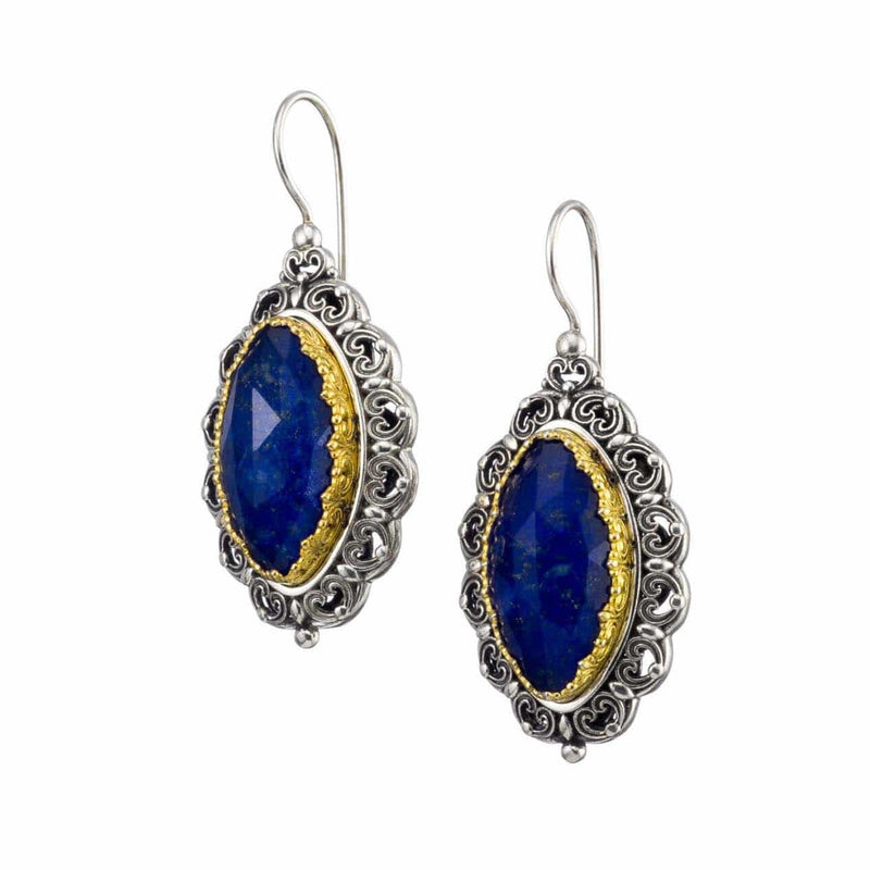 Pop Rocks Penelope Soiree Earrings - Gold Plating & Sterling Silver Earrings - French Wire Earrings