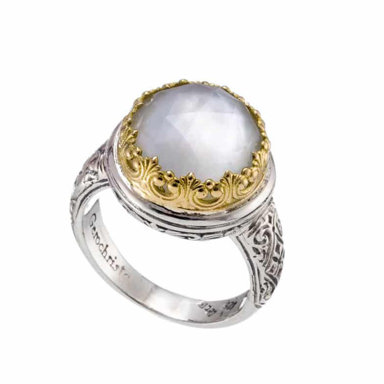 Pop Rocks Iris Round Ring