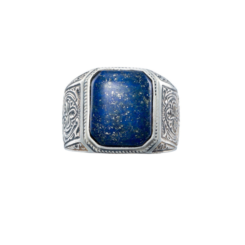 Men’s Classic Silver Ring - Sterling Silver Ring - Club Ring