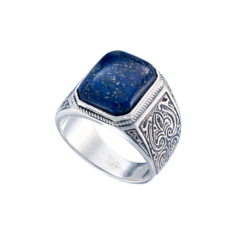 Men’s Classic Silver Ring - Sterling Silver Ring - Club Ring