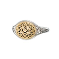 Mediterranean Oval Pinky Ring