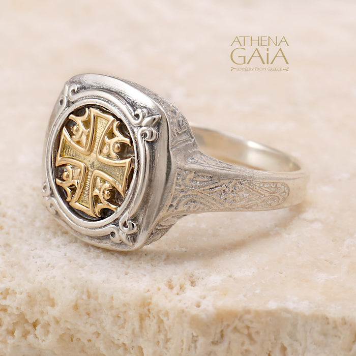 Alexander Cross Ring (In-Stock)