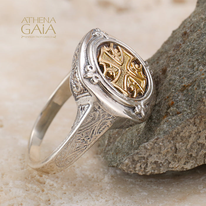 Alexander Cross Ring (In-Stock)
