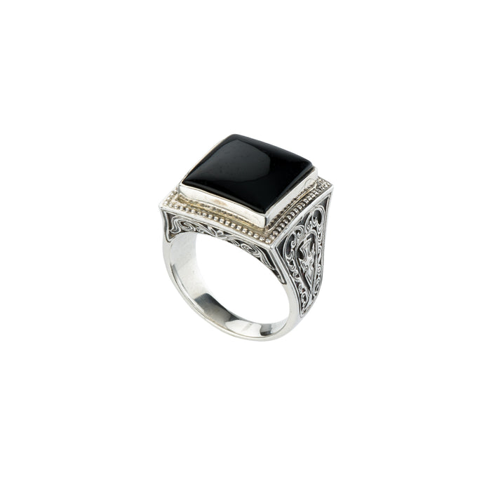 Men’s Classic Square Club Ring