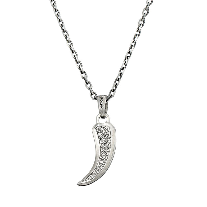 Simplicity Claw Amulet Pendant - Sterling Silver Pendant