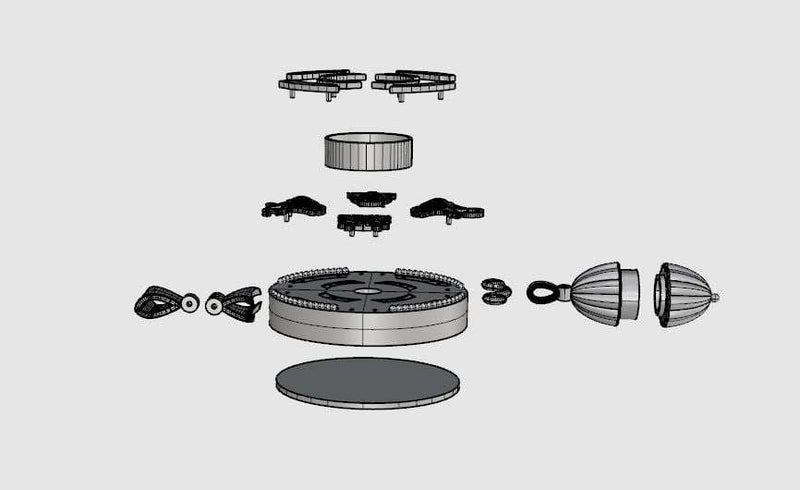 A Statement for Norvi Pendant - 18k Gold Pendant