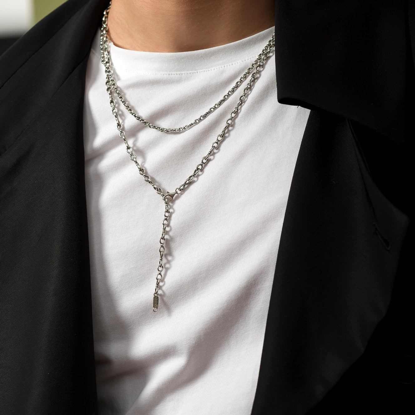Gerochristo Adjustable Sterling Silver Chain - Handcrafted Greek