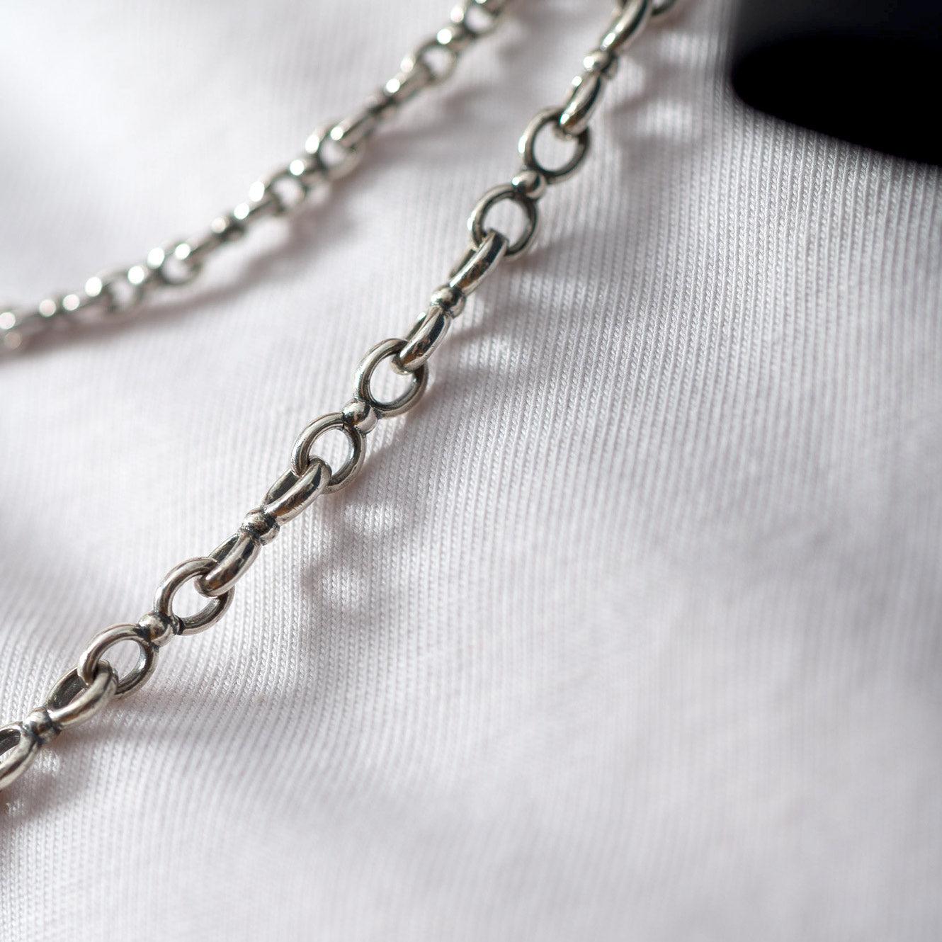 Adjustable Sterling Silver Chain - Handcrafted Greek Unisex