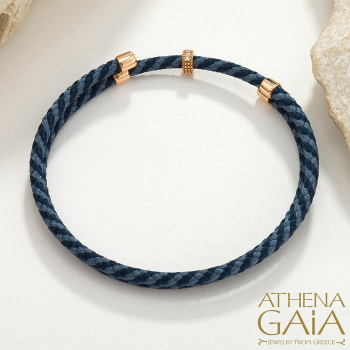 Karpathos Double Cord Adjustable Bracelet