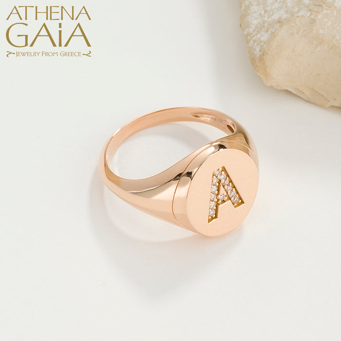 Artemis Signet Ring (Large)