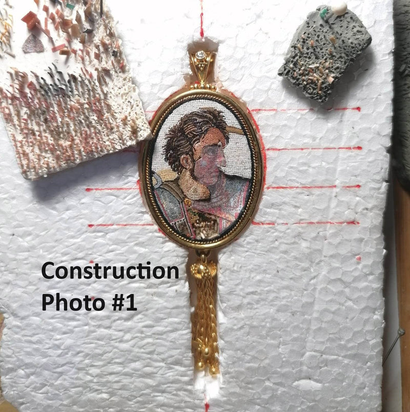 Alexander the Great Pendant - 18k Gold Pendant
