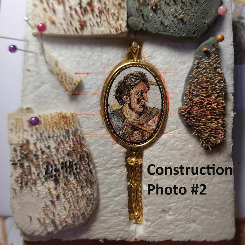 Alexander the Great Pendant - 18k Gold Pendant