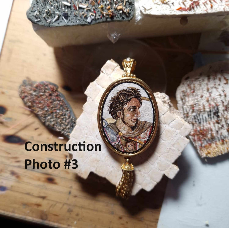 Alexander the Great Pendant - 18k Gold Pendant