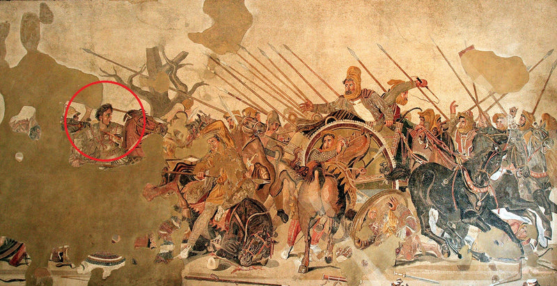 Alexander the Great Pendant - 18k Gold Pendant