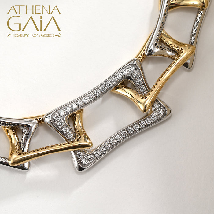 Alysis Web Diamond Necklace