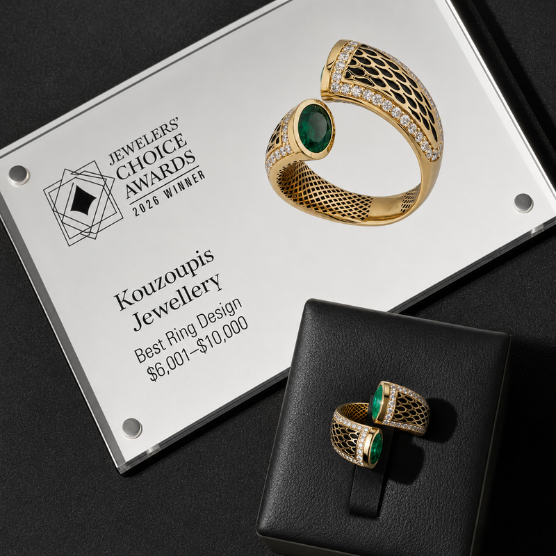Periklista Wrap Ring - 18k Gold Ring - Cocktail Ring