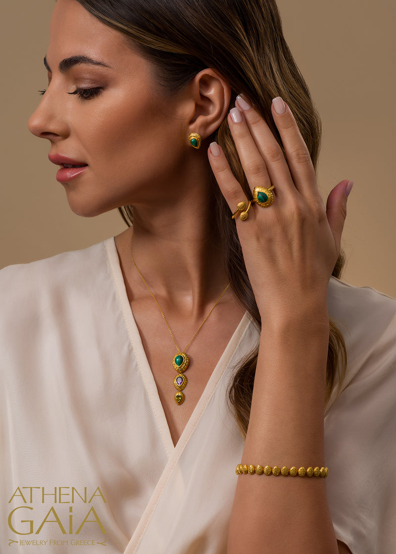 Cosmos Tortoise Bracelet - 18k Gold Bracelet