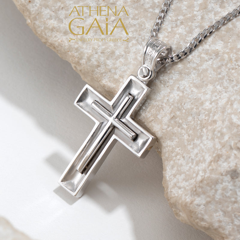 Byzantine Cross, Greek Jewelry