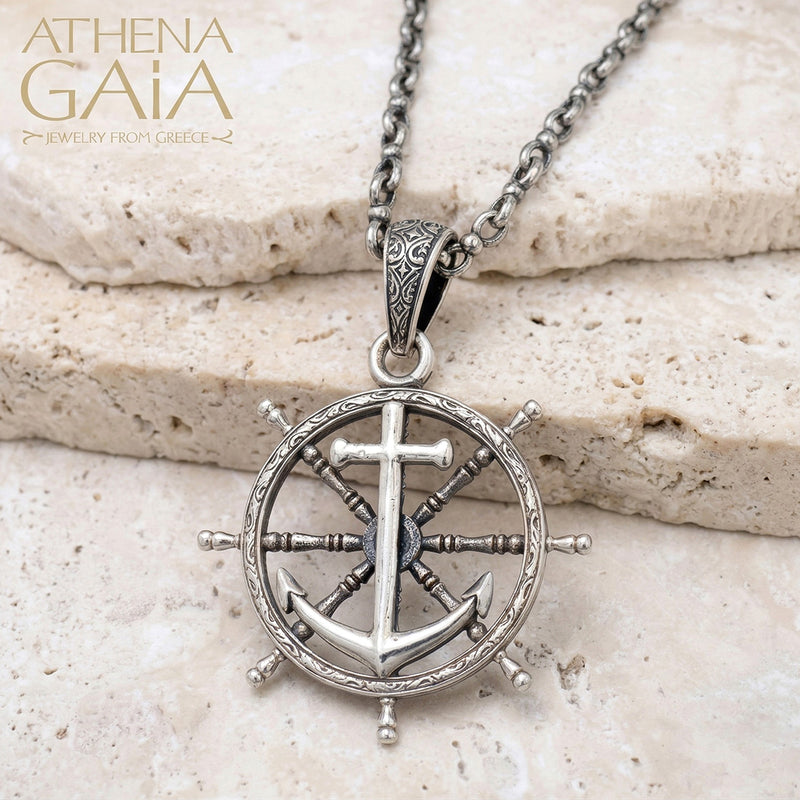 Odyssey Navigator Pendant - Sterling Silver Pendant