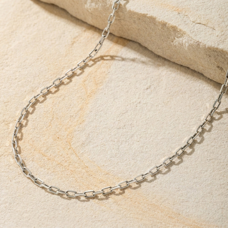 4mm Forzatina Chain - Sterling Silver Chain