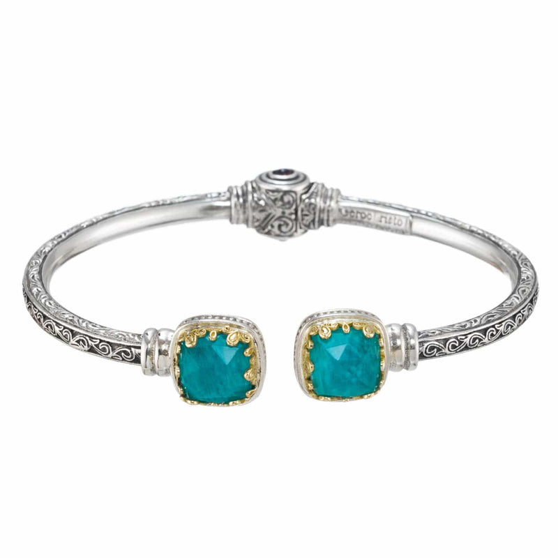 Pop Rocks Aegean Open Hinge Bracelet