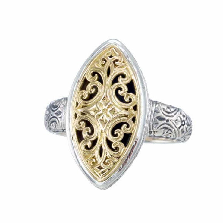 Mediterranean Marquise Ring