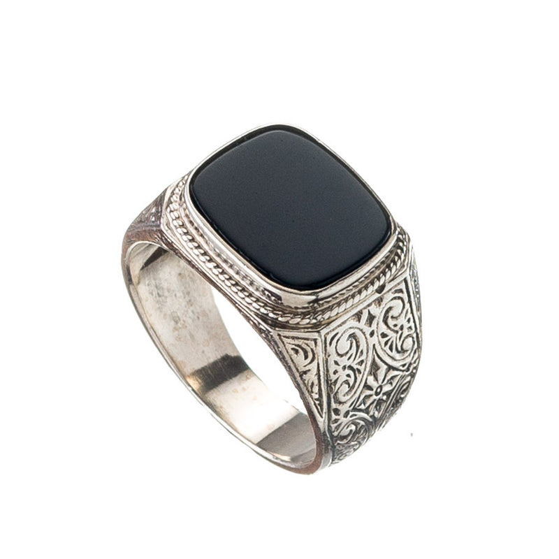 Classic Men's Ring - Sterling Silver - Club Ring
