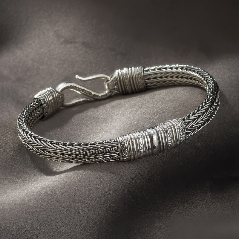 Simplicity Triple Strap Bracelet - Sterling Silver Bracelet