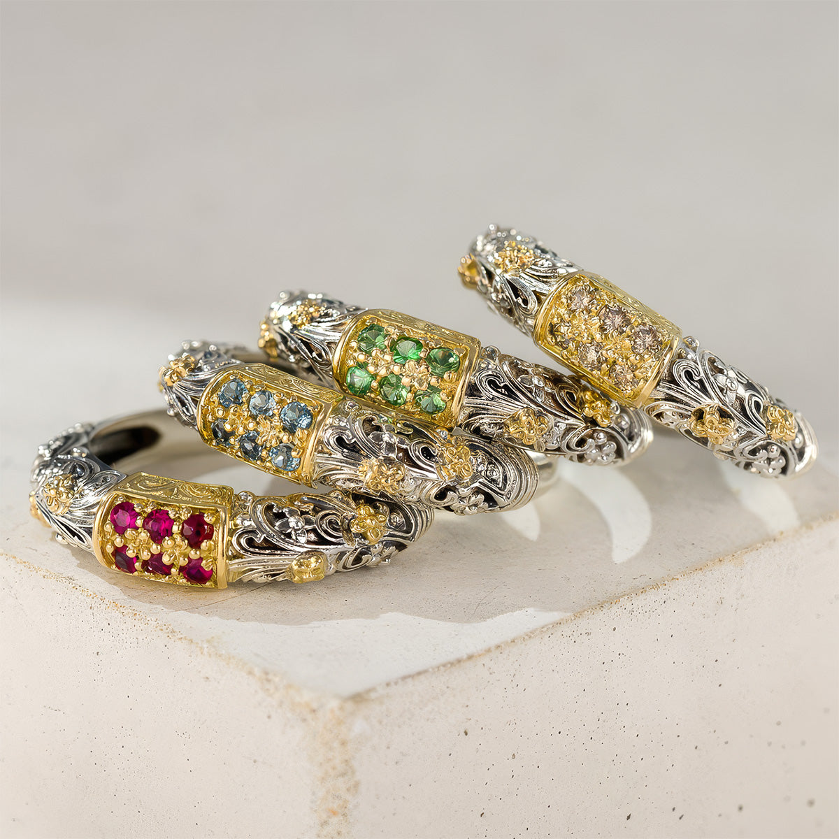 Gerochristo Jewelry: Meadow Breeze and Wild Flowers — Athena Gaia