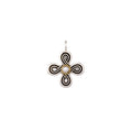 Byzantine Infinity Cross with Pearl