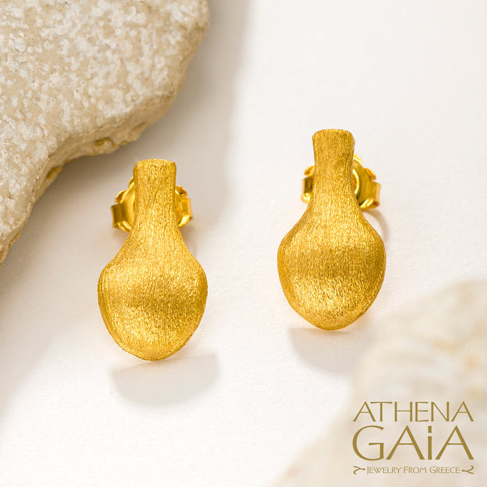 Cycladic Idols Amphora Earrings