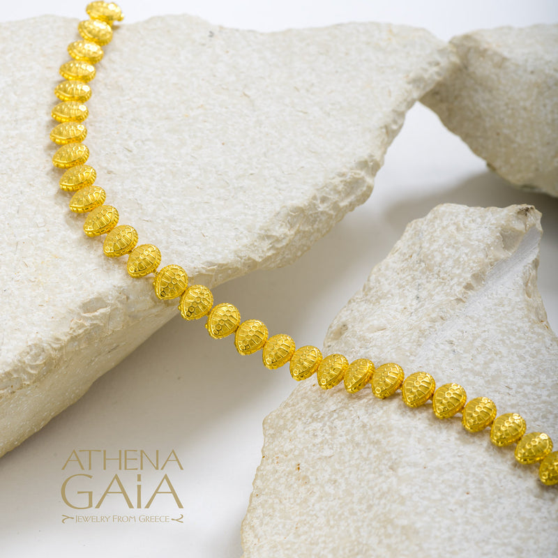 Cosmos Tortoise Bracelet - 18k Gold Bracelet