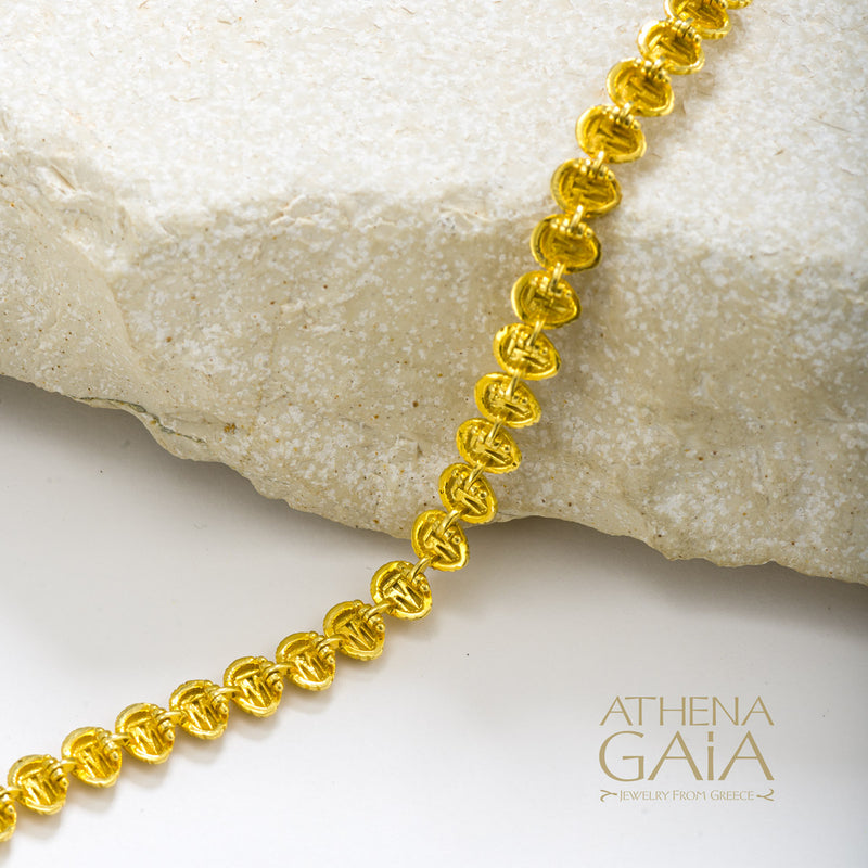 Cosmos Tortoise Bracelet - 18k Gold Bracelet