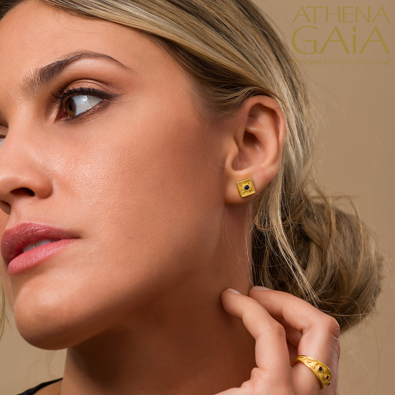 Graduated Band Ring - 18k Gold Ring - Stackable Ring