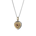 Mediterranean Heart with Gemstone Pendant