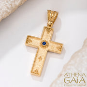 Byzantine Cross, Greek Jewelry