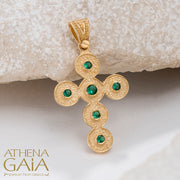 Byzantine Cross, Greek Jewelry