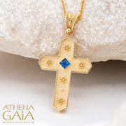 Byzantine Cross, Greek Jewelry