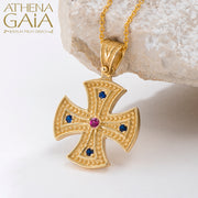 Byzantine Cross, Greek Jewelry