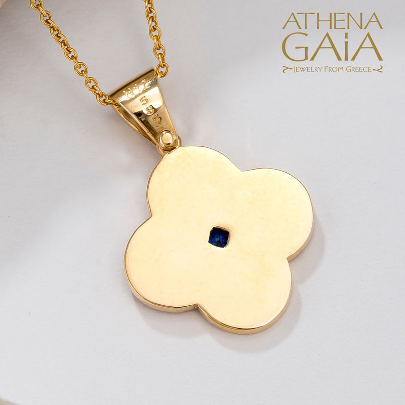 Synergy Faith Pendant - 14k Gold Pendant