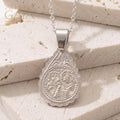 Justinian and Theodora with Jesus (Small) - Sterling Silver - Drop Konstantinata