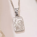 Justinian and Theodora Cross (Small) - Sterling Silver - Tablet Konstantinata