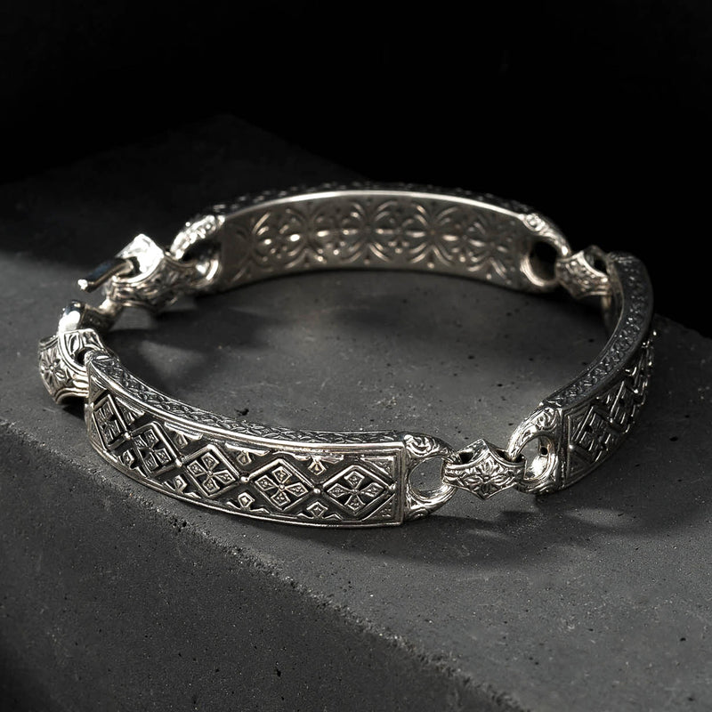 Patmos Links Bracelet - Sterling Silver - Link Bracelet