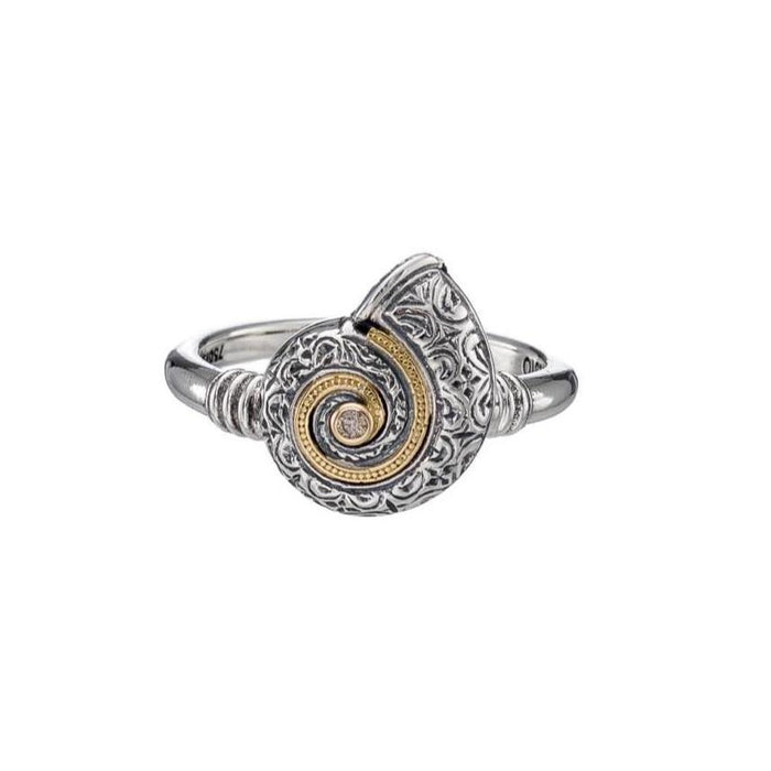 Thalassa Sea Snail Stone Ring