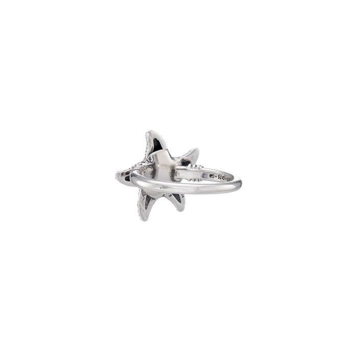 Thalassa Starfish with Gemstones Ring