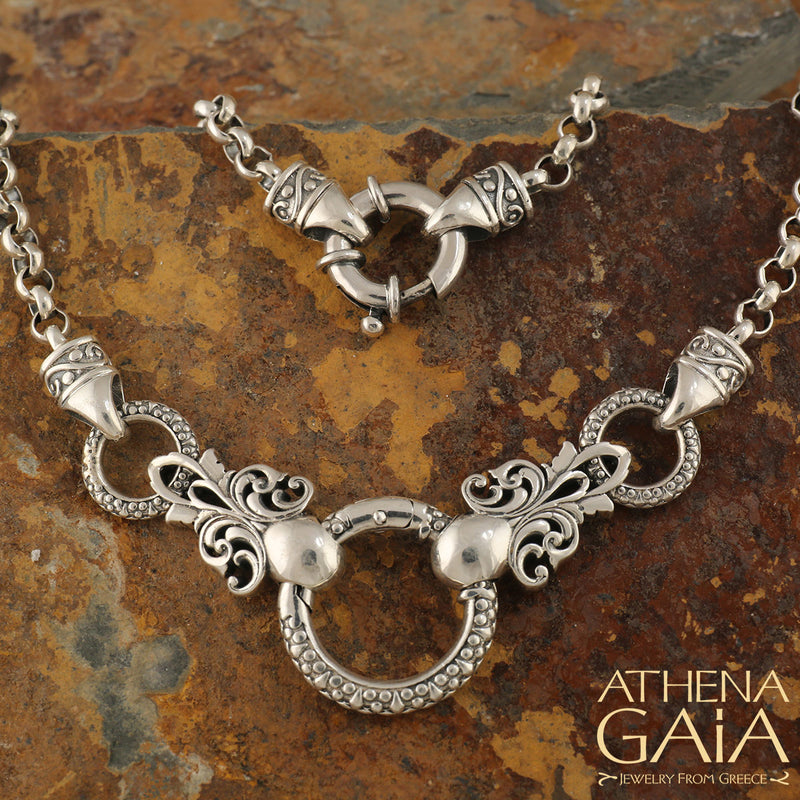 The Heavy Silver Extra Loop Chain