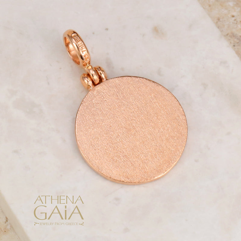 Circular Konstantinata - 18k Gold - Byzantine Embroidery Konstantinata