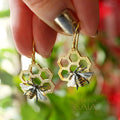 Faithful Honey Bee Hook Earrings