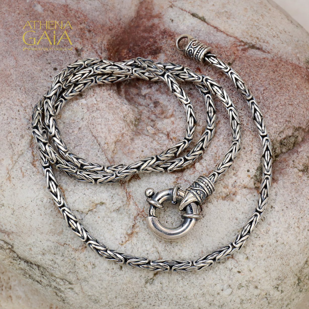 Byzantine Chain - Sterling Silver by Yianni — Athena Gaia
