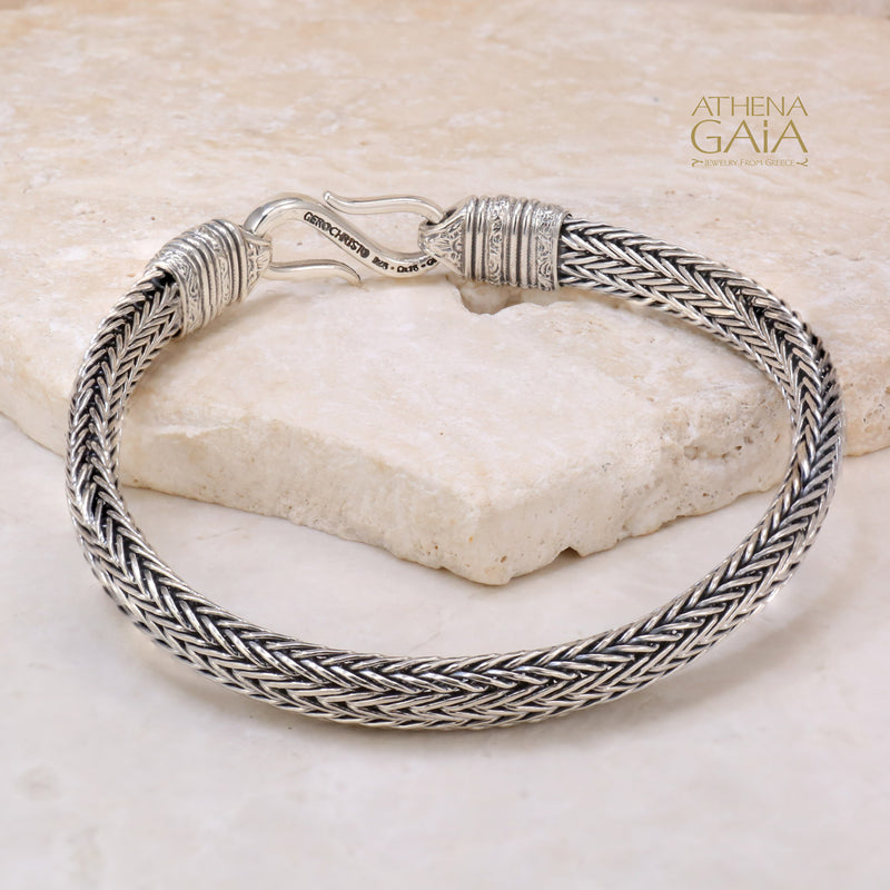 Erotokritos Chain Bracelet -  Sterling Silver